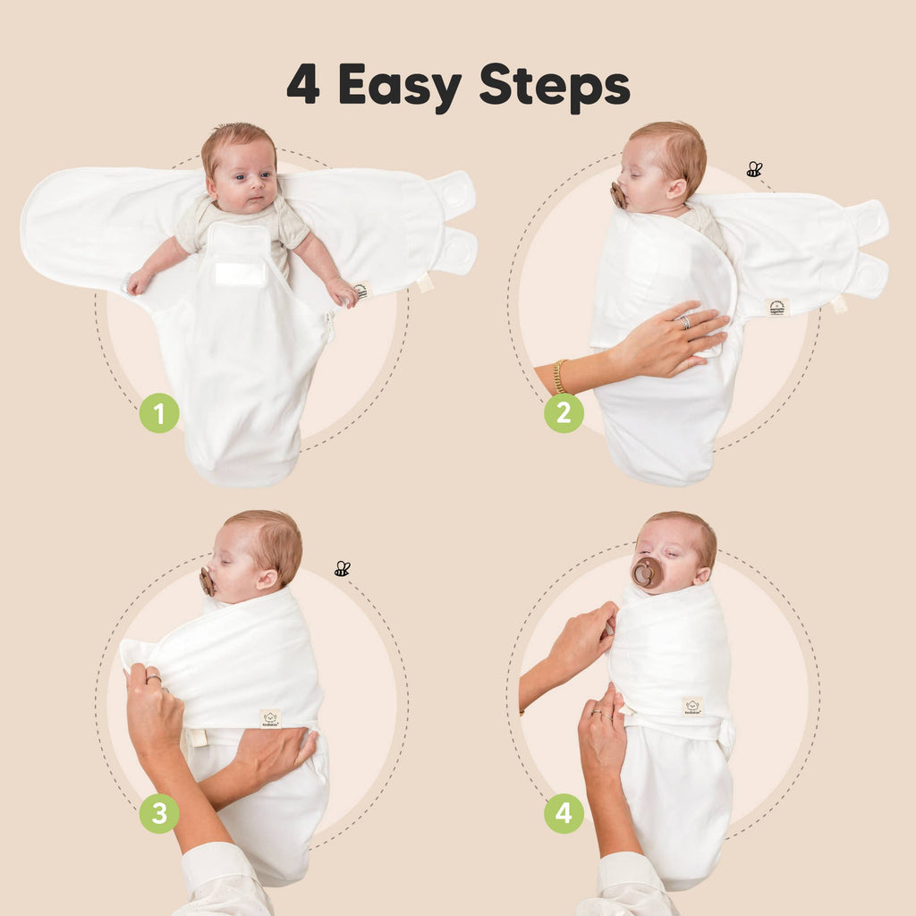 3pk Soothe Zippy Baby Swaddles 0-6 Months,Newborn Sleep Sack