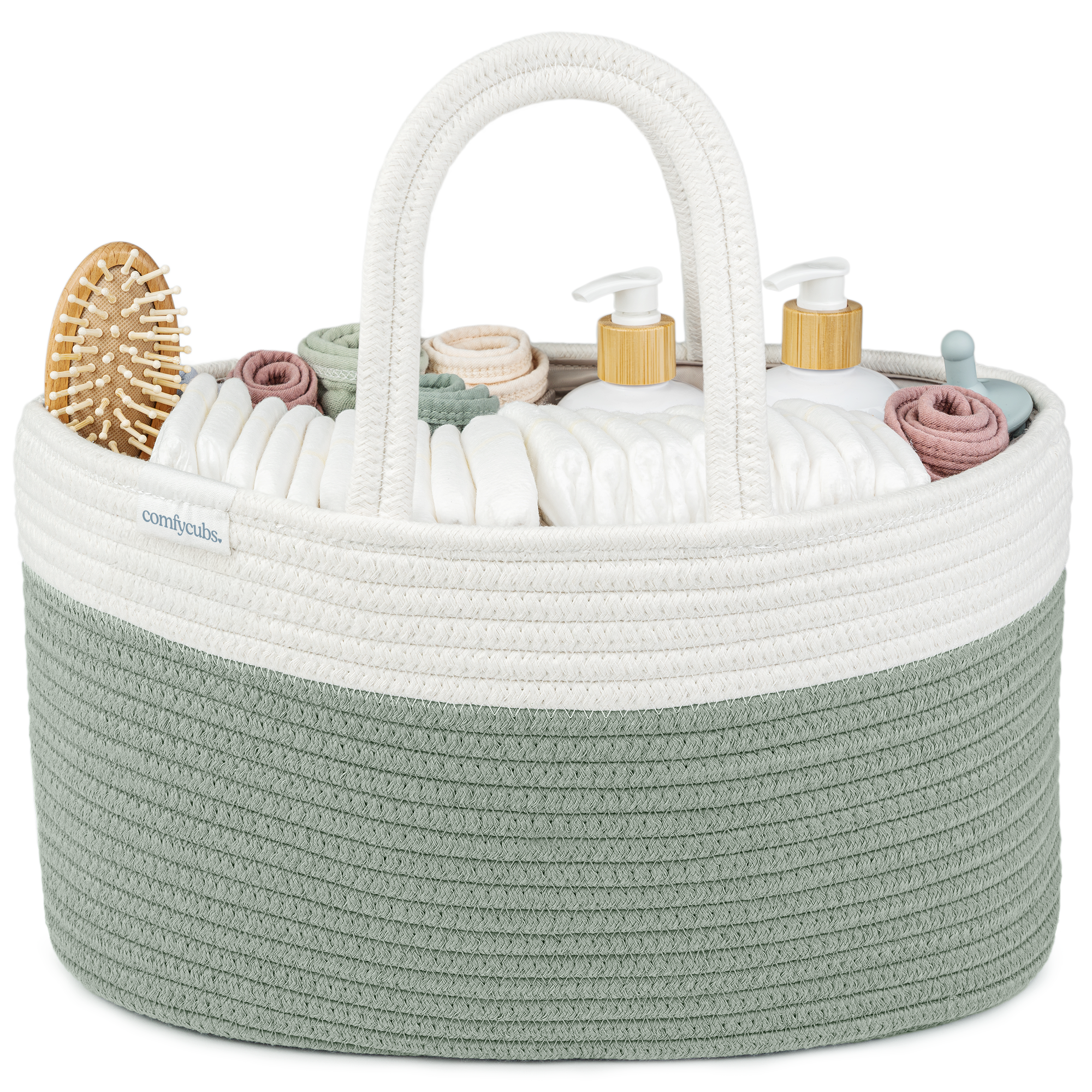 Diaper Caddy Organizer by Comfy Cubs