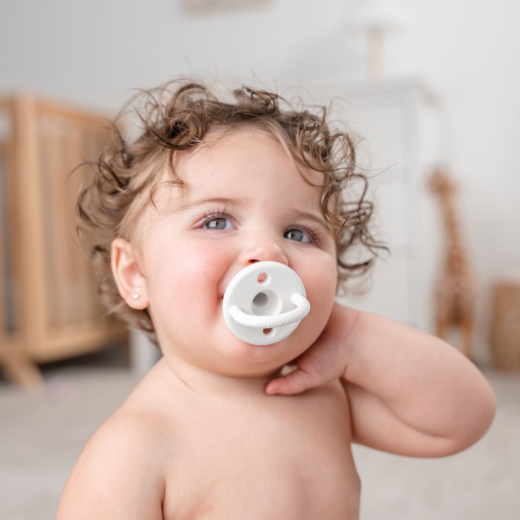 Baby Pacifier 5 Pack, 100% Food Garde Silicone by Comfy Cubs
