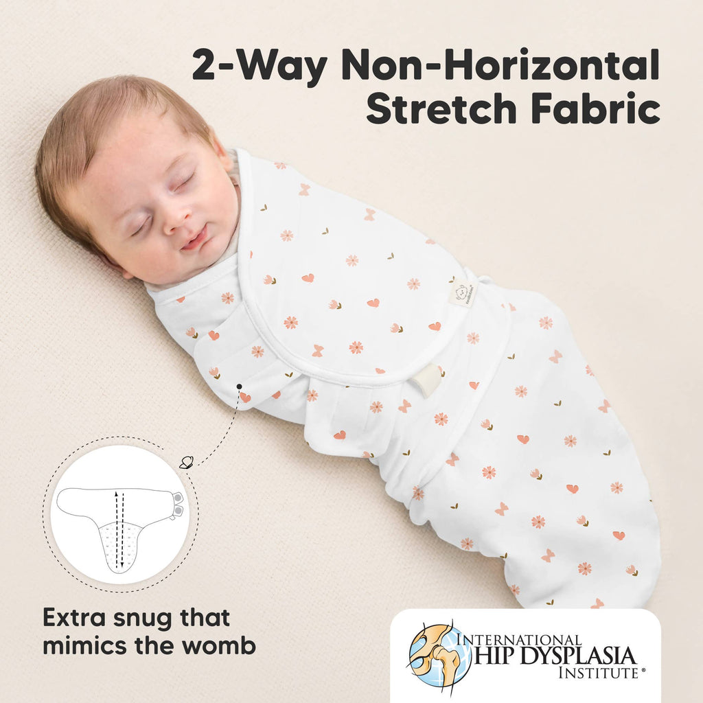 3pk Soothe Baby Swaddles 0-3 Months, Sleep Sack for Newborns