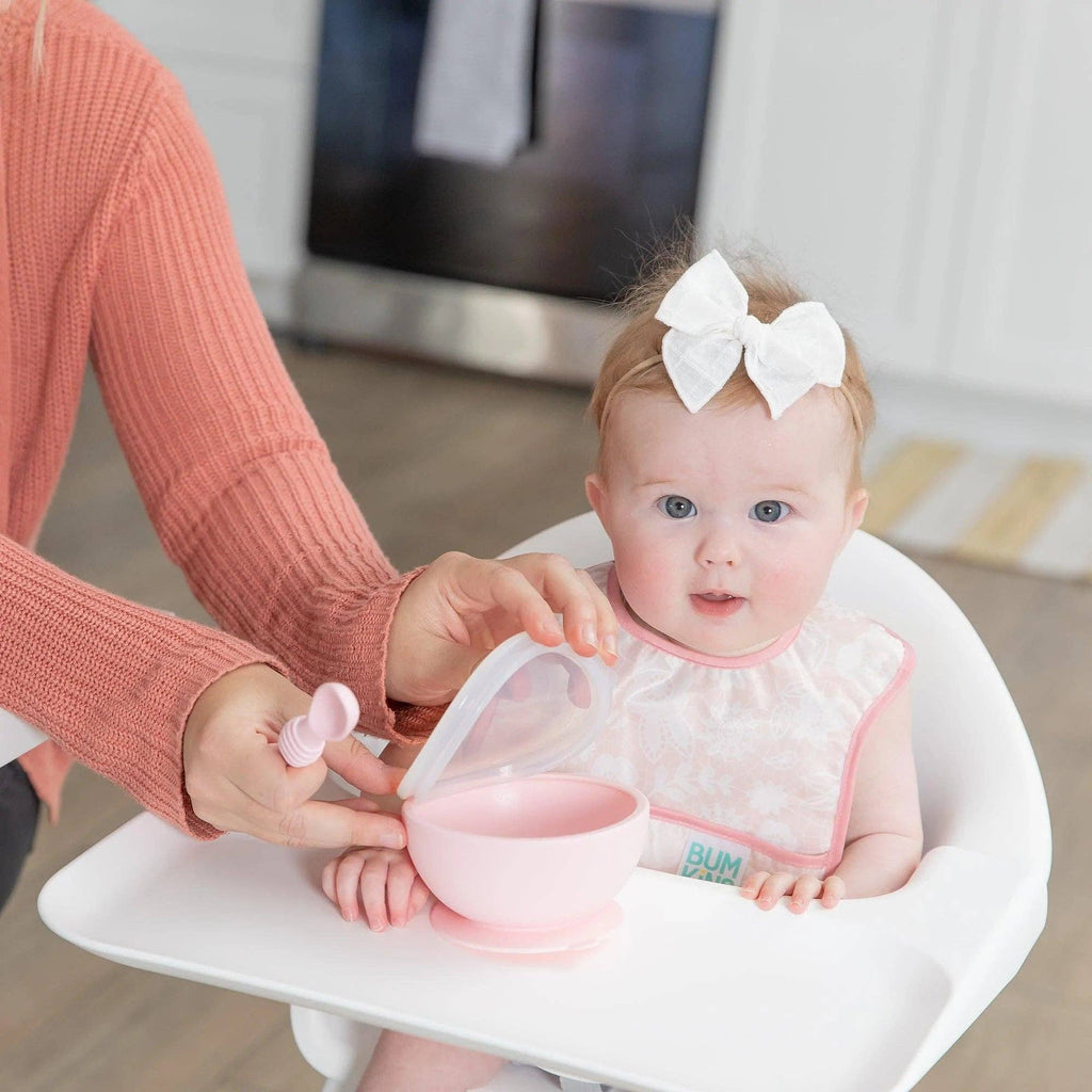 Starter Bib 2 Pack: Floral & Lace