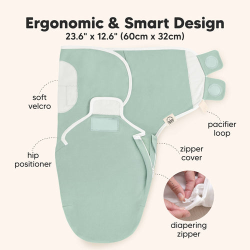 3pk Soothe Zippy Baby Swaddles 0-6 Months,Newborn Sleep Sack