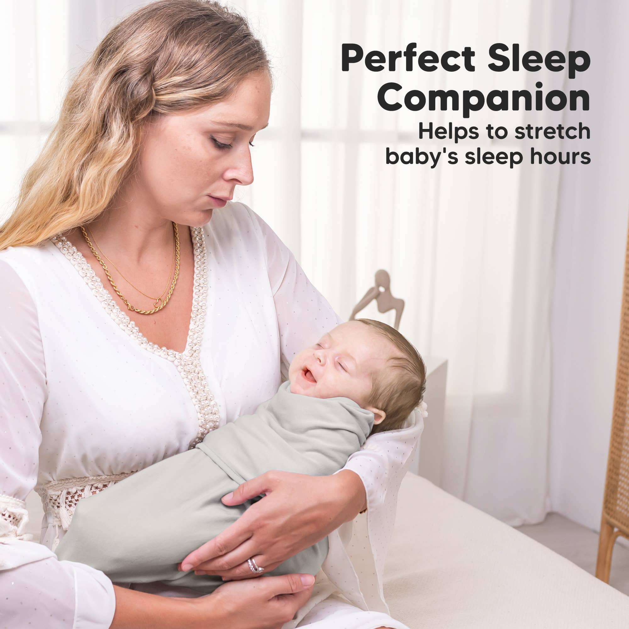 3pk Soothe Zippy Baby Swaddles 0-6 Months,Newborn Sleep Sack