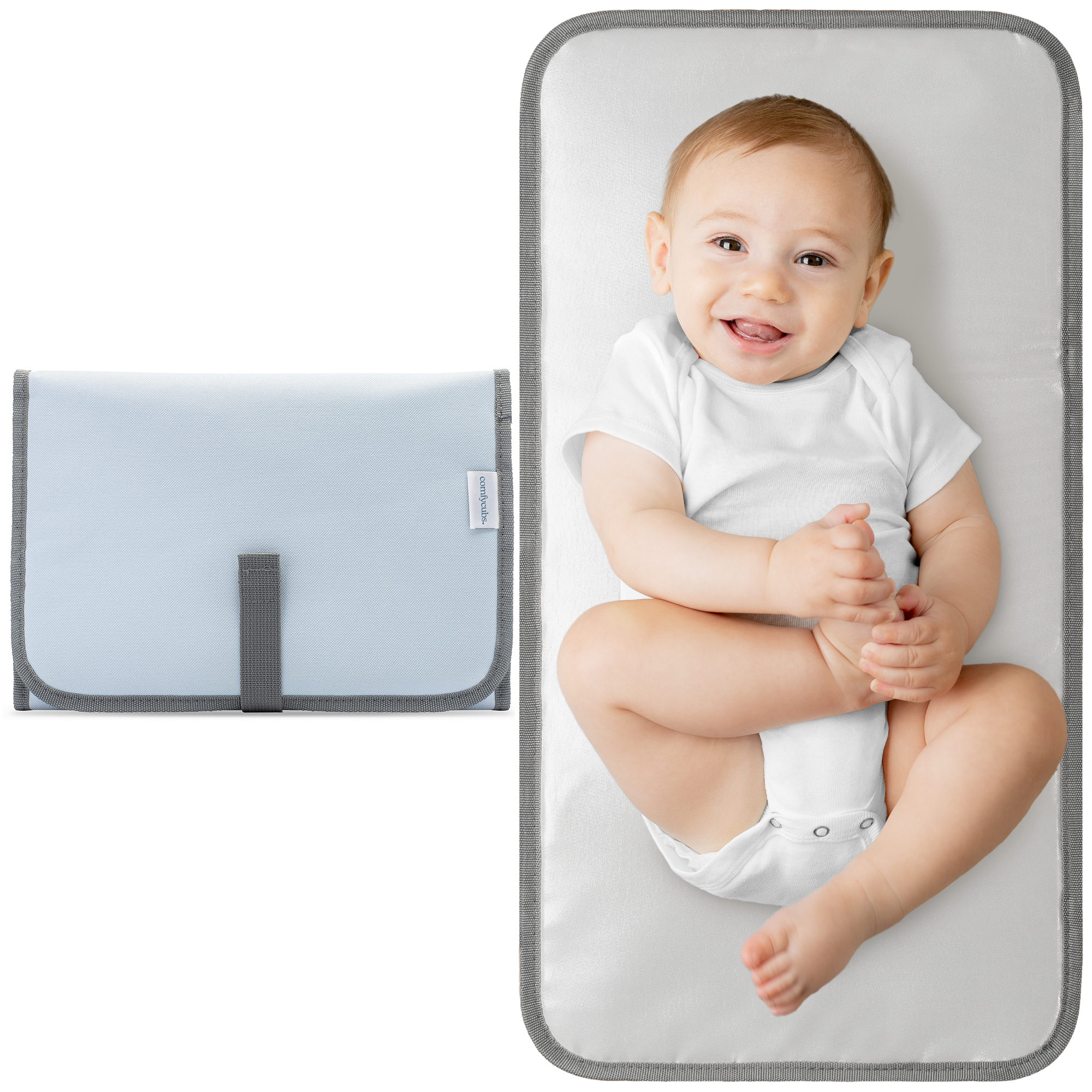 Baby Changing Pad Large Size, Waterproof Mat by Comfy Cubs