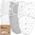 3pk Soothe Baby Swaddles 0-3 Months, Sleep Sack for Newborns