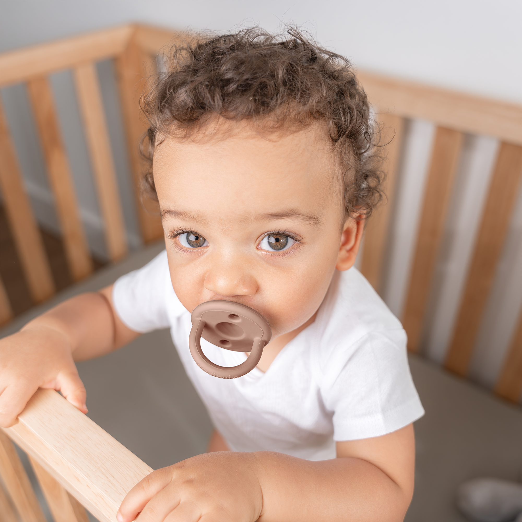 Baby Pacifier 5 Pack, 100% Food Garde Silicone by Comfy Cubs