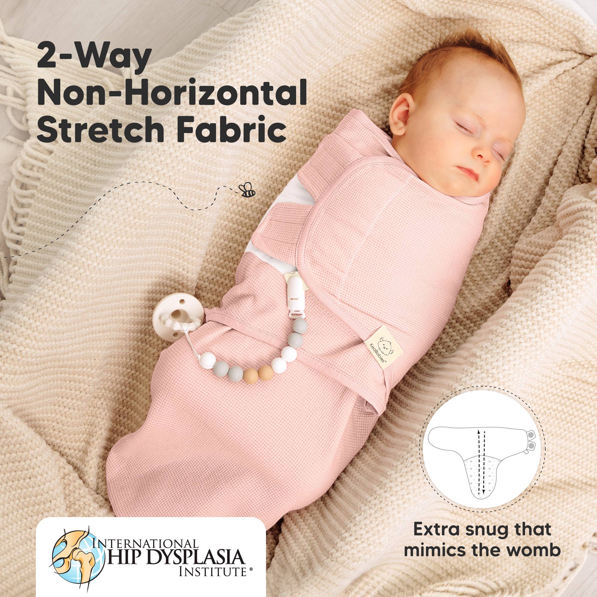 3pk Soothe Wren Swaddle Sleep Sacks for Newborns