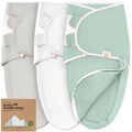 3pk Soothe Zippy Baby Swaddles 0-6 Months,Newborn Sleep Sack