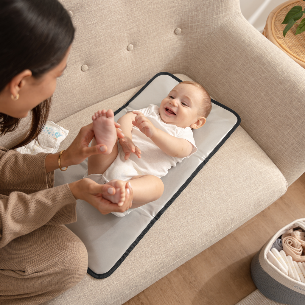 Baby Changing Pad Large Size, Waterproof Mat by Comfy Cubs