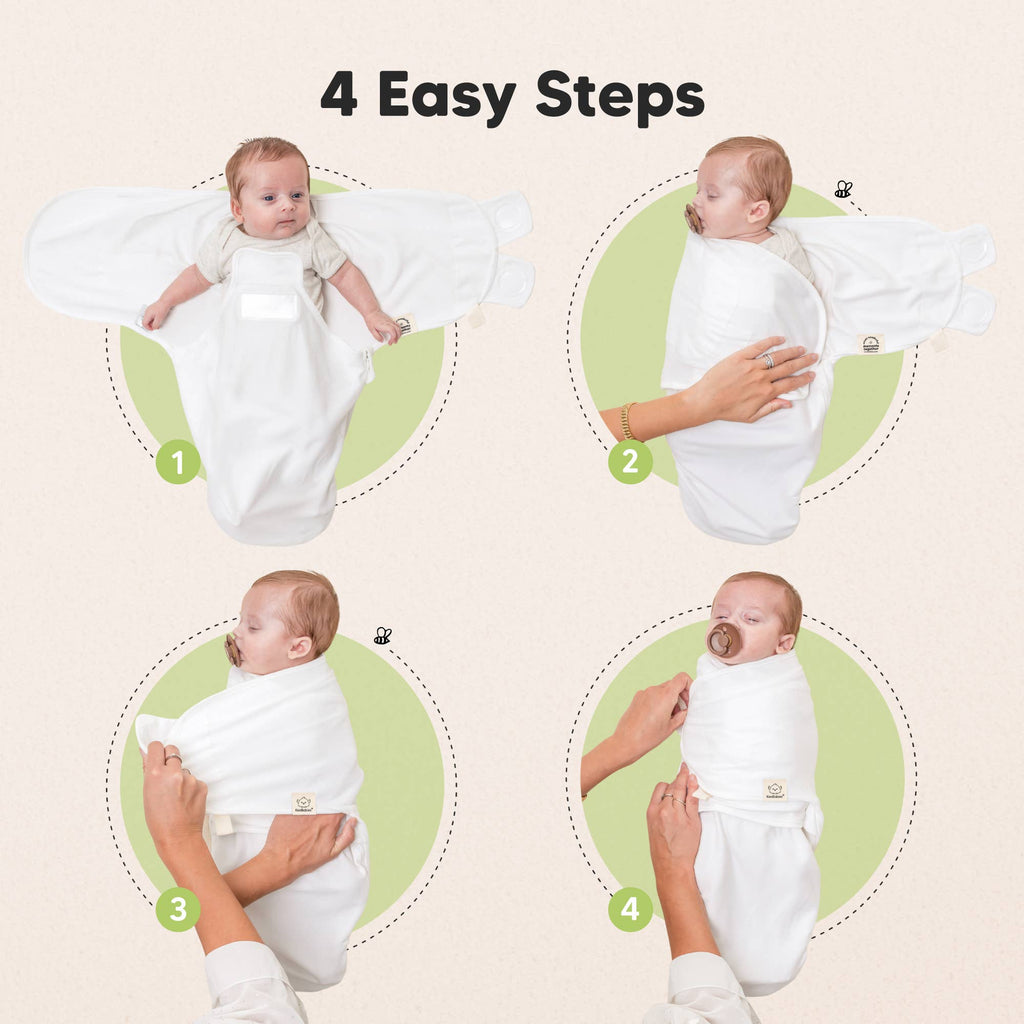 3pk Soothe Zippy Baby Swaddles 0-6 Months,Newborn Sleep Sack