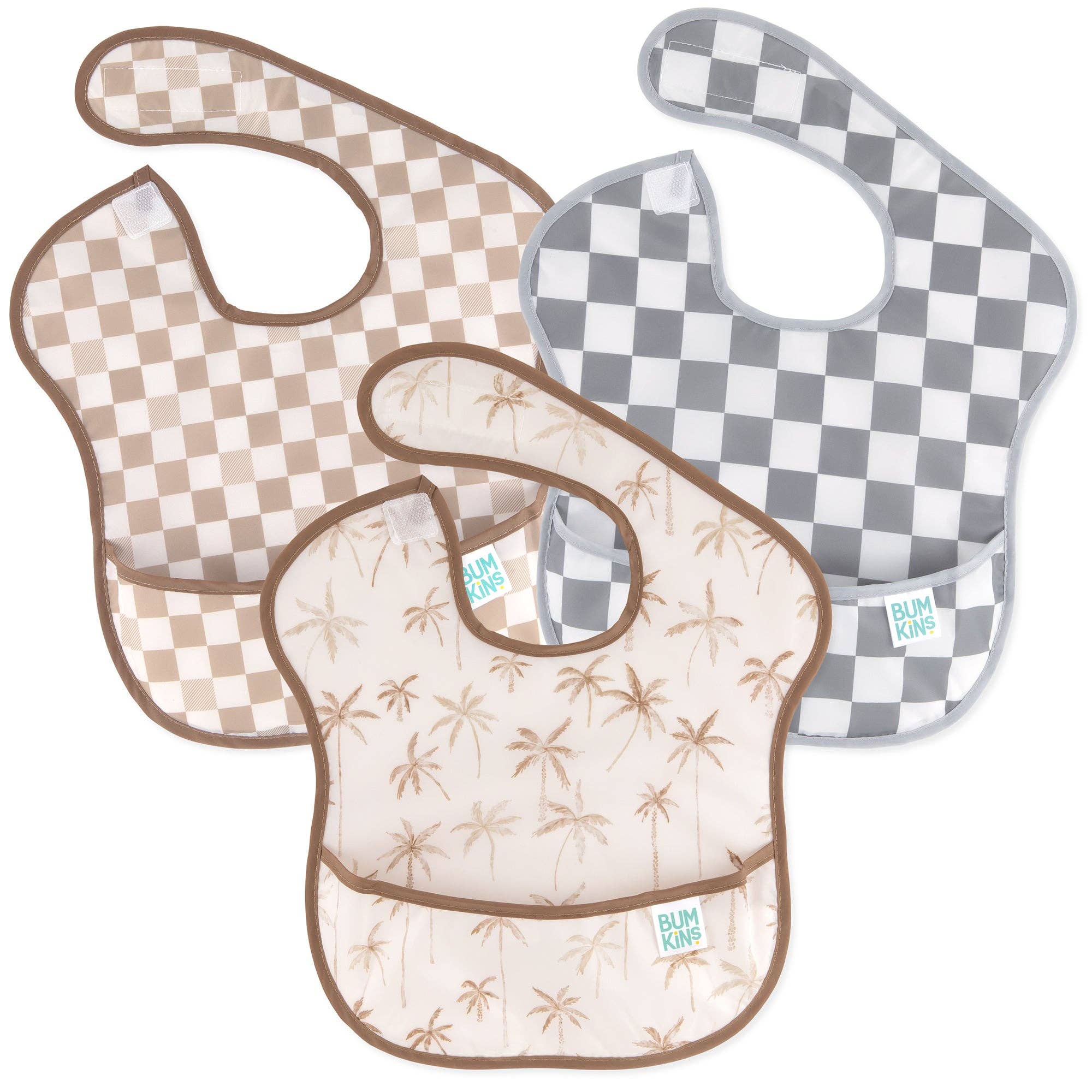 SuperBib® 3 Pack: Palms + Check