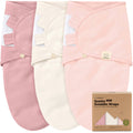 3pk Soothe Wren Swaddle Sleep Sacks for Newborns